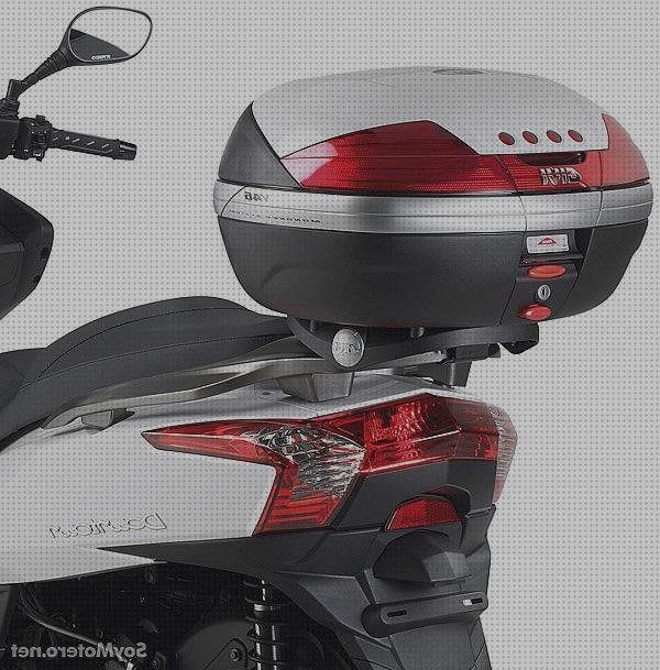 Review de kymco grandes dink 125 accesorios maleta con resplado