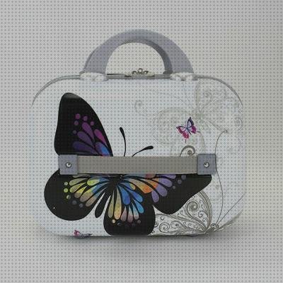Las mejores neceseres cabinas maletas maleta cabina con neceser mariposa blanca maleta