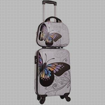 Review de maleta cabina con neceser mariposa blanca maleta