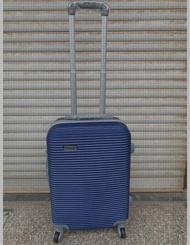 Review de maleta de cabina azul electrico