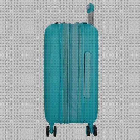 Review de maleta de cabina color turquesa