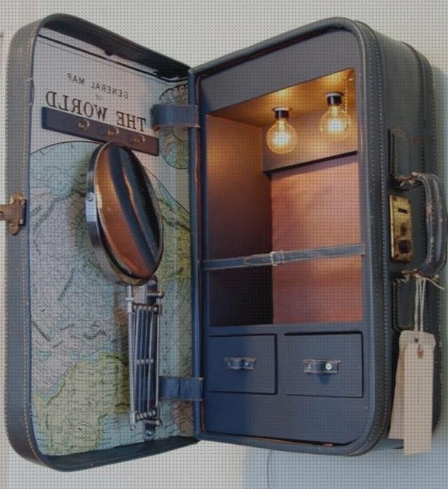 ¿Dónde poder comprar vintage maleta de viaje vintage abierta?