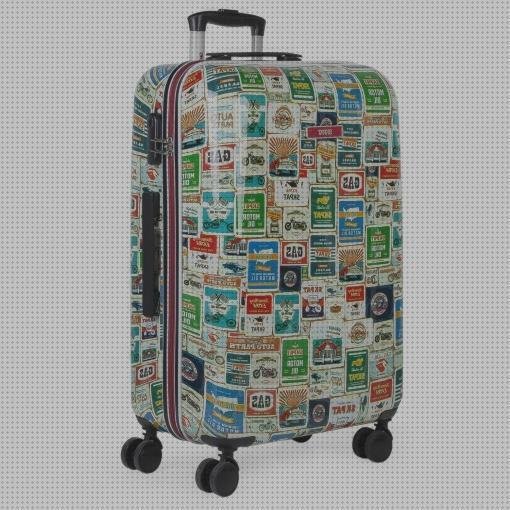 Review de maleta mediana estampada viajes