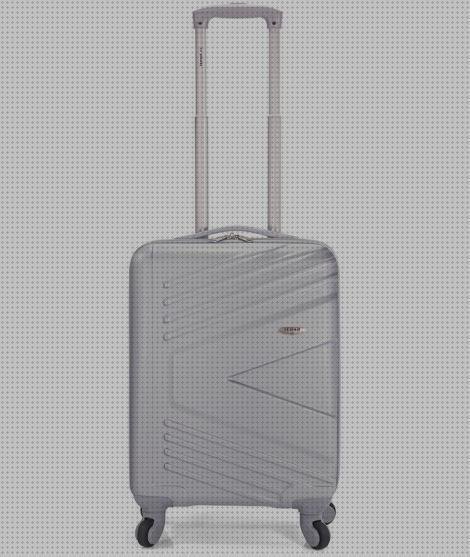 Las mejores marcas de maleta viaje cabina color gris