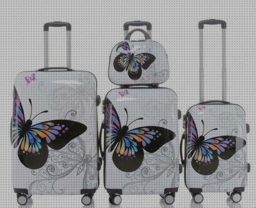 Las mejores grandes maletas maletas grandes con mariposas