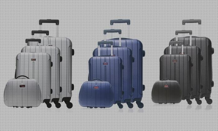 Las mejores set de tres maletas con neceser rígido