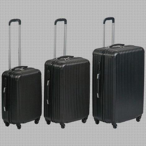 Las mejores set de tres maletas negras de viaje