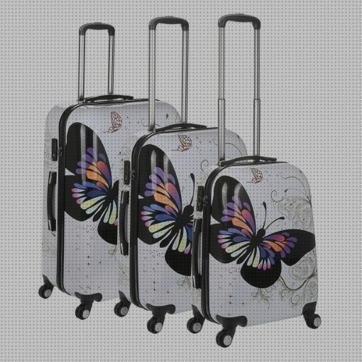 Las mejores marcas de set maletas de viaje mariposa